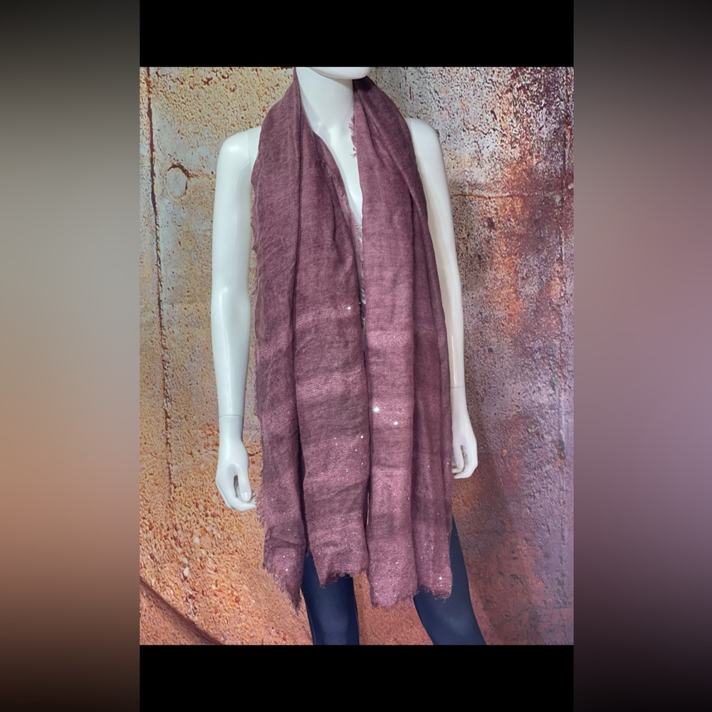 Chic Plum Scarf